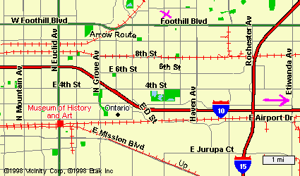 Cucamonga and San Bernadino Freeway